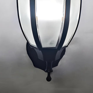 Outdoor Waterproof Metal Lantern LED Wall Sconce Image - 15