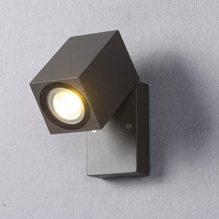 Adjustable Rectangular Aluminum External Wall Lamp Zawala Image - 4