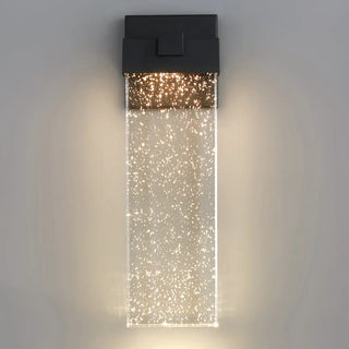 Outdoor Black Rectangular Bubble Crystal LED Wall Zawala Image - 10