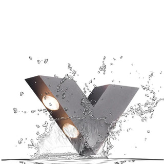 Outdoor Multi-Angle Light Black V-Shaped Wall Lamp Zawala Image - 9