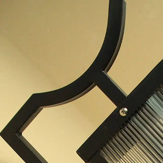 Exterior Bronze Geometric Steel LED Wall Sconces Zawala Image - 10