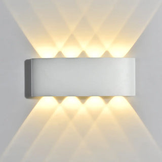 Outdoor Waterproof Black Up Down Lighting Wall Sconce Zawala Image - 11