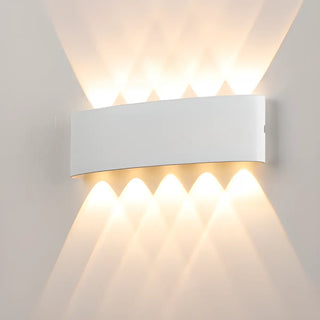 Outdoor Waterproof Black Up Down Lighting Wall Sconce Zawala Image - 12