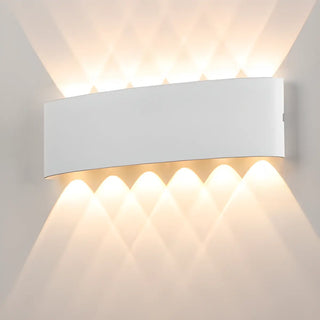 Outdoor Waterproof Black Up Down Lighting Wall Sconce Zawala Image - 13
