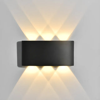 Outdoor Waterproof Black Up Down Lighting Wall Sconce Zawala Image - 15