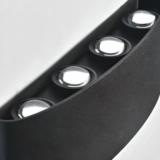 Outdoor Waterproof Black Up Down Lighting Wall Sconce Zawala Image - 24