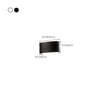 Outdoor Waterproof Black Up Down Lighting Wall Sconce Zawala Image - 28
