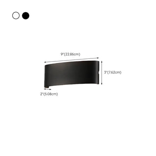 Outdoor Waterproof Black Up Down Lighting Wall Sconce Zawala Image - 29