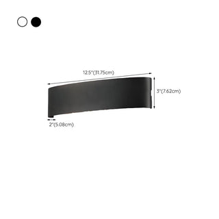 Outdoor Waterproof Black Up Down Lighting Wall Sconce Zawala Image - 31