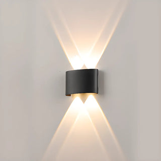 Outdoor Waterproof Black Up Down Lighting Wall Sconce Zawala Image - 7