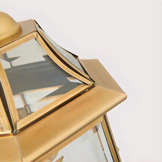 Vintage Brass Outdoor Waterproof Wall Lantern Light Zawala Image - 14