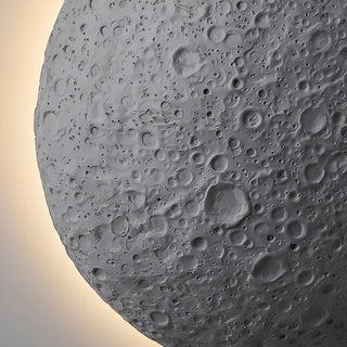 Outdoor Grey Waterproof LED Metal Moon Wall Lamp Zawala Image - 15