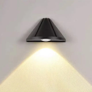 External Waterproof Modern Cone Metal Wall Sconce Zawala Image - 8
