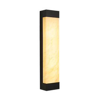 Modish Rectangle Outdoor Wall Light Black Warm Light Zawala Image - 11