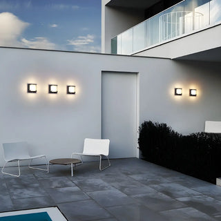 ZOWALA - Simple Hexagonal Aluminum Exterior LED Wall Lights Image - 4