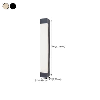 Waterproof Vertical Metal LED Outdoor Wall Sconce Zawala Image - 22