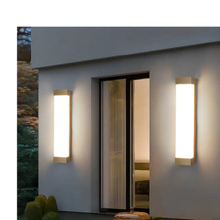 Waterproof Vertical Metal LED Outdoor Wall Sconce Zawala Image - 4