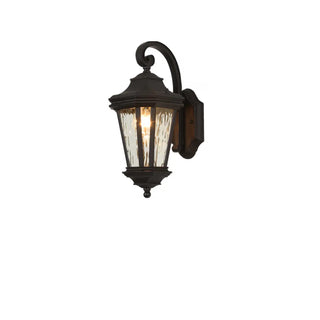 Classic Black Lantern Glass Outdoor Ambient Wall light Zawala Image - 10