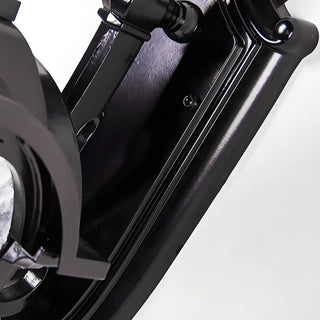 Black Outdoor Lantern Waterproof LED Wall Sconce Zawala Image - 9