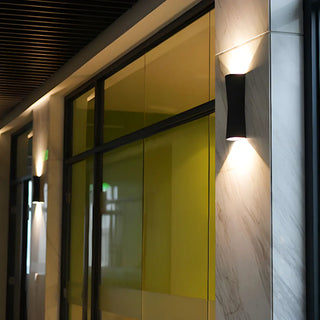 Outdoor Waterproof Cylinder Up Down LED Wall Sconce Zawala Image - 1