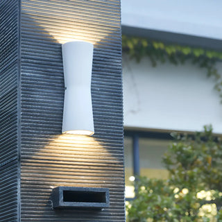 Outdoor Waterproof Cylinder Up Down LED Wall Sconce Zawala Image - 2