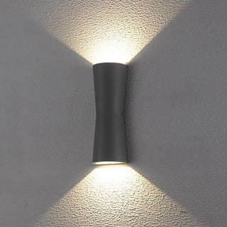 Outdoor Waterproof Cylinder Up Down LED Wall Sconce Zawala Image - 3