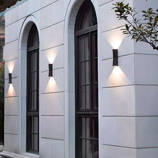 Outdoor Waterproof Cylinder Up Down LED Wall Sconce Zawala Image - 4