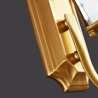 Outdoor Waterproof Gold Lantern Wall Sconce Zawala Image - 11