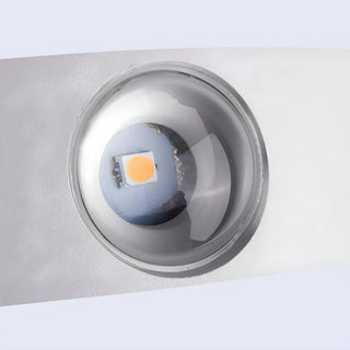 ZOWALA - Creative White Wave Geometric Aluminum LED Wall Light Image - 13