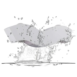 ZOWALA - Creative White Wave Geometric Aluminum LED Wall Light Image - 5