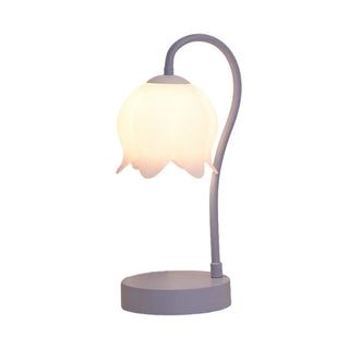Plug-in Modern Metal Flower Shape Standard Table Lamp Zawala Image - 10