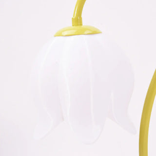 Plug-in Modern Metal Flower Shape Standard Table Lamp Zawala Image - 7