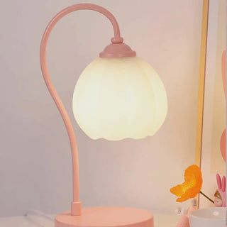 Plug-in Modern Metal Flower Shape Standard Table Lamp Zawala Image - 8