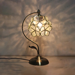 Creative Tiffany Cherry Ball Curved Arm Table Lamp Zawala Image - 11