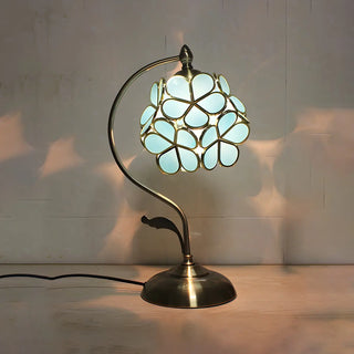 Creative Tiffany Cherry Ball Curved Arm Table Lamp Zawala Image - 13
