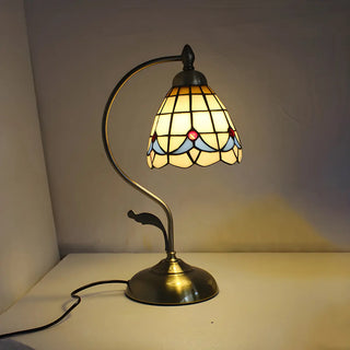 Creative Tiffany Cherry Ball Curved Arm Table Lamp Zawala Image - 15