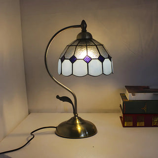 Creative Tiffany Cherry Ball Curved Arm Table Lamp Zawala Image - 16