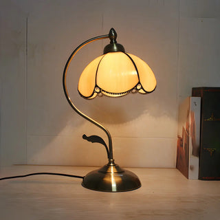 Creative Tiffany Cherry Ball Curved Arm Table Lamp Zawala Image - 17