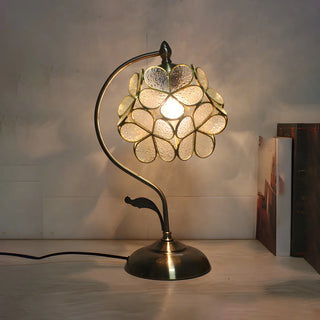 Creative Tiffany Cherry Ball Curved Arm Table Lamp Zawala Image - 20