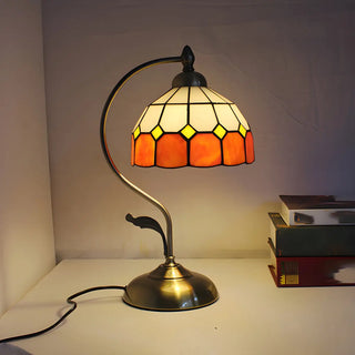 Creative Tiffany Cherry Ball Curved Arm Table Lamp Zawala Image - 21