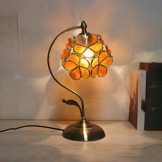 Creative Tiffany Cherry Ball Curved Arm Table Lamp Zawala Image - 23