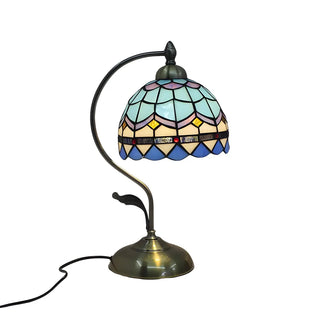 Creative Tiffany Cherry Ball Curved Arm Table Lamp Zawala Image - 32