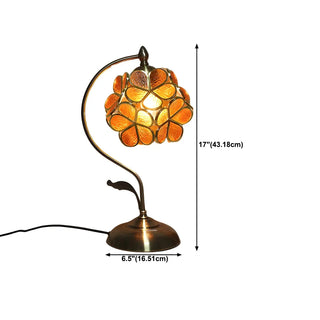 Creative Tiffany Cherry Ball Curved Arm Table Lamp Zawala Image - 38
