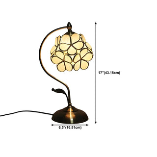Creative Tiffany Cherry Ball Curved Arm Table Lamp Zawala Image - 39