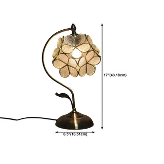 Creative Tiffany Cherry Ball Curved Arm Table Lamp Zawala Image - 40