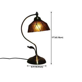 Creative Tiffany Cherry Ball Curved Arm Table Lamp Zawala Image - 42