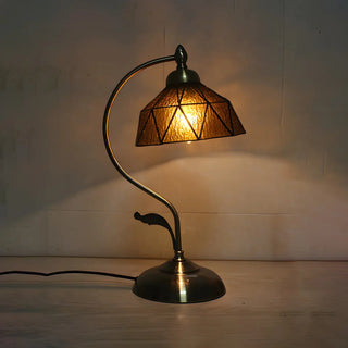 Creative Tiffany Cherry Ball Curved Arm Table Lamp Zawala Image - 9