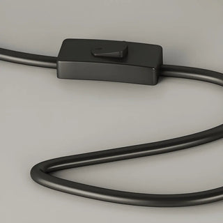 Bedside Simple Black Floor Lamp with Pleated Shade Zawala Image - 10