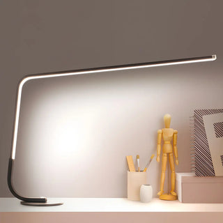 Plug-in Modern Minimalist Linear LED Bedroom Table Lamp Zawala Image - 1