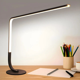 Plug-in Modern Minimalist Linear LED Bedroom Table Lamp Zawala Image - 2